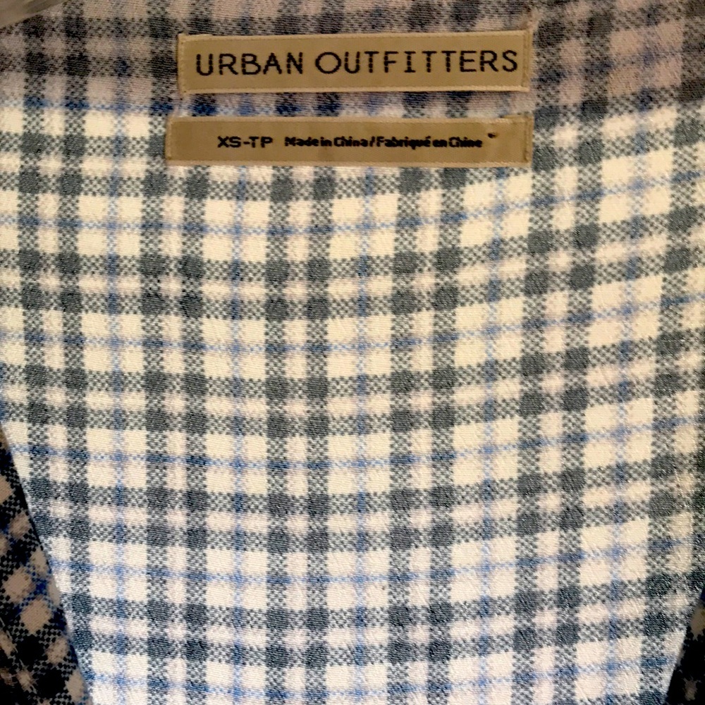 Urban Outfitters plaid dress